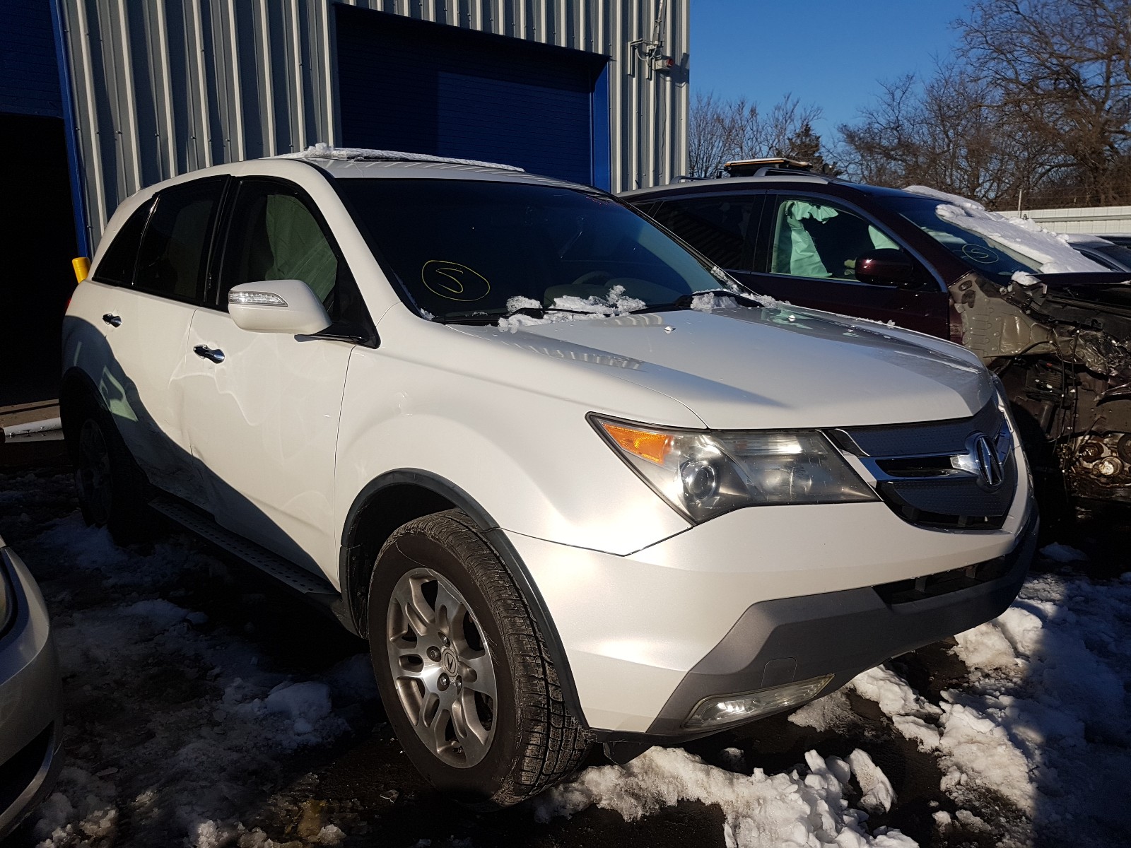 ACURA MDX TECHNO 2008 2hnyd28318h509680