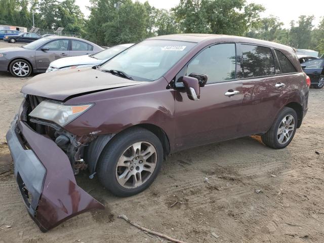 ACURA MDX TECHNO 2008 2hnyd28318h519285