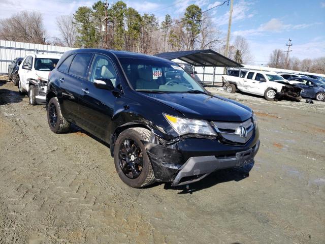 ACURA MDX TECHNO 2007 2hnyd28327h511243