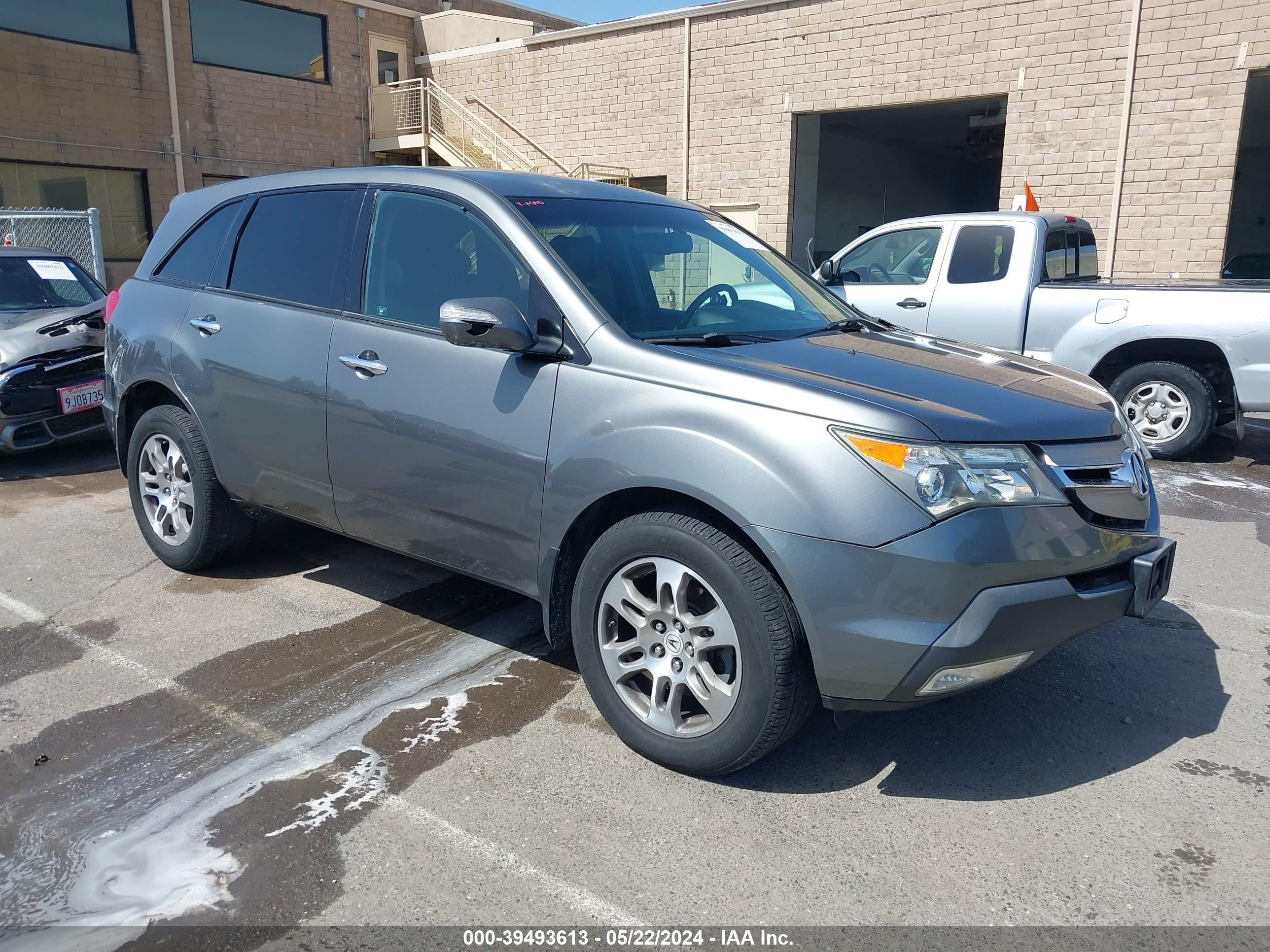 ACURA MDX 2008 2hnyd28328h516038