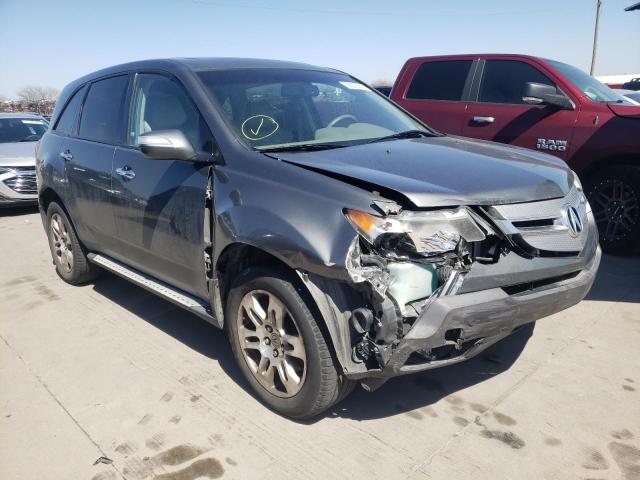 ACURA MDX TECHNO 2008 2hnyd28328h527475