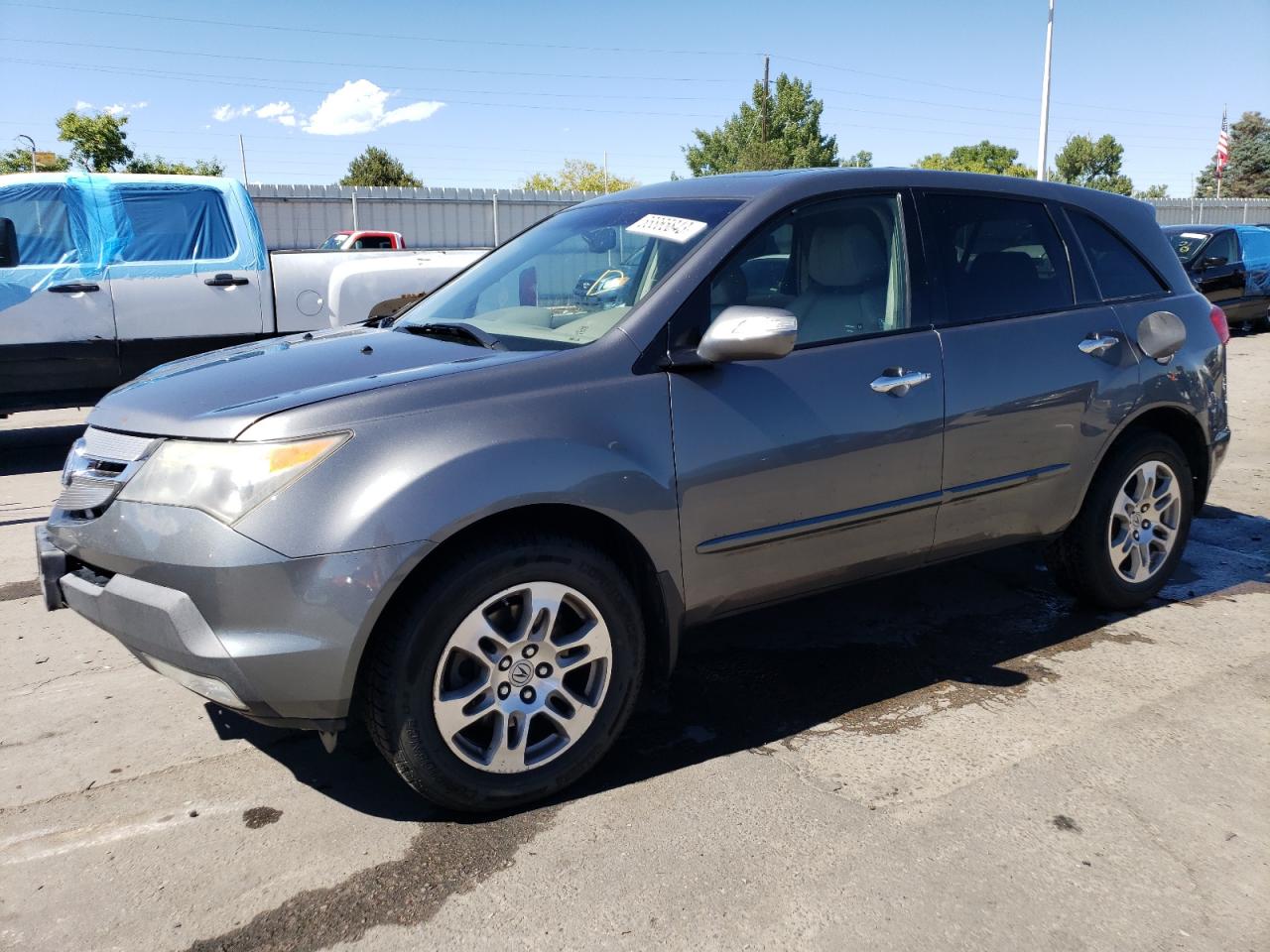 ACURA MDX 2008 2hnyd28338h507199