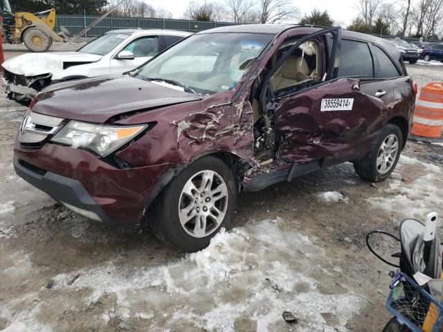 ACURA MDX 2007 2hnyd28347h506545