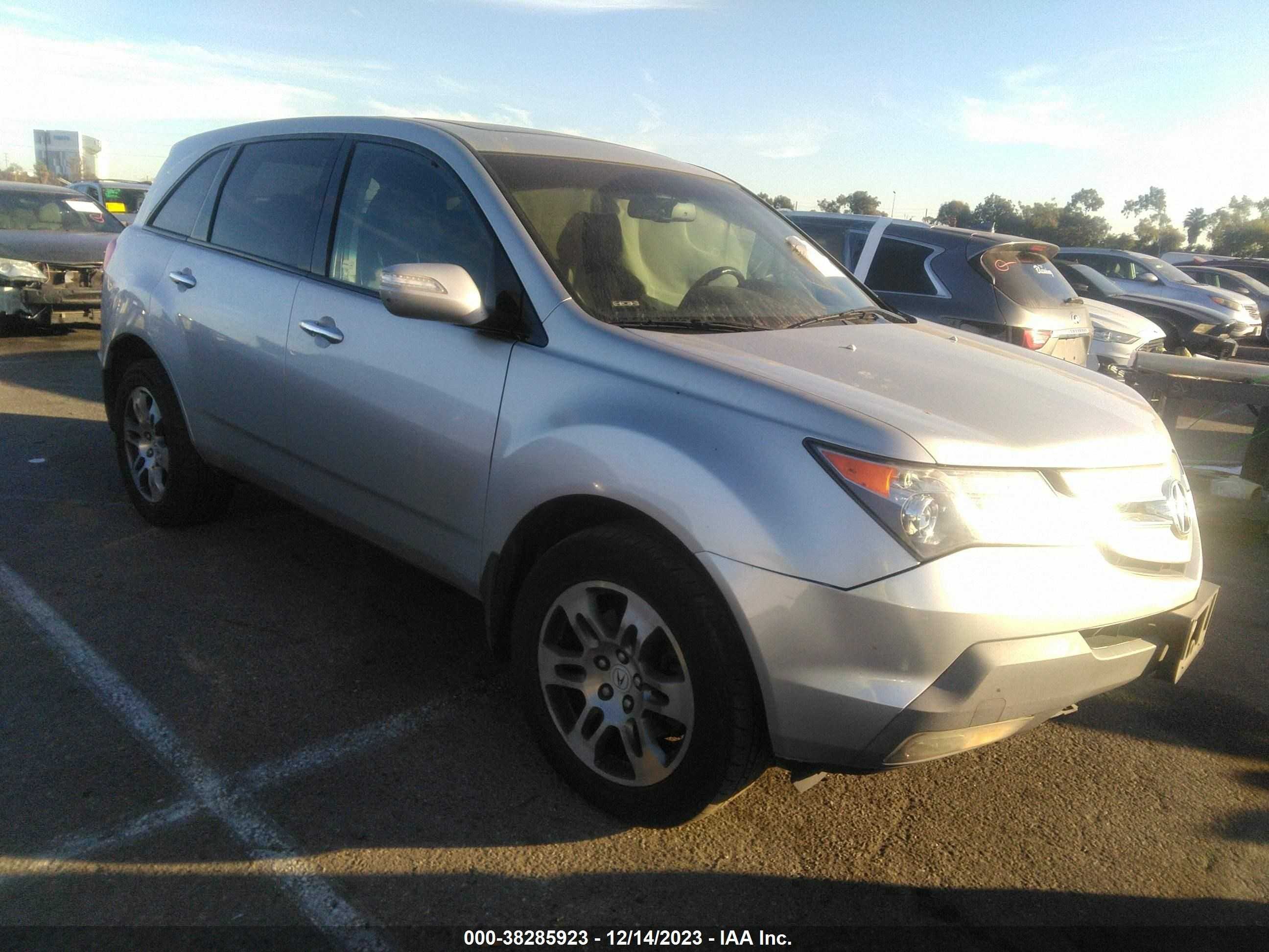 ACURA MDX 2008 2hnyd28348h522116