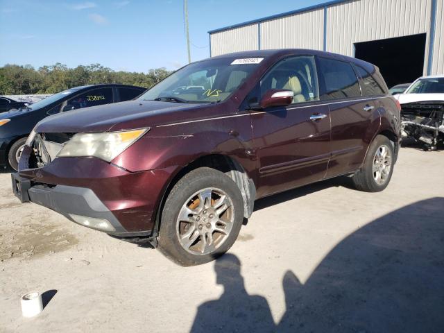 ACURA MDX TECHNO 2007 2hnyd28357h515108