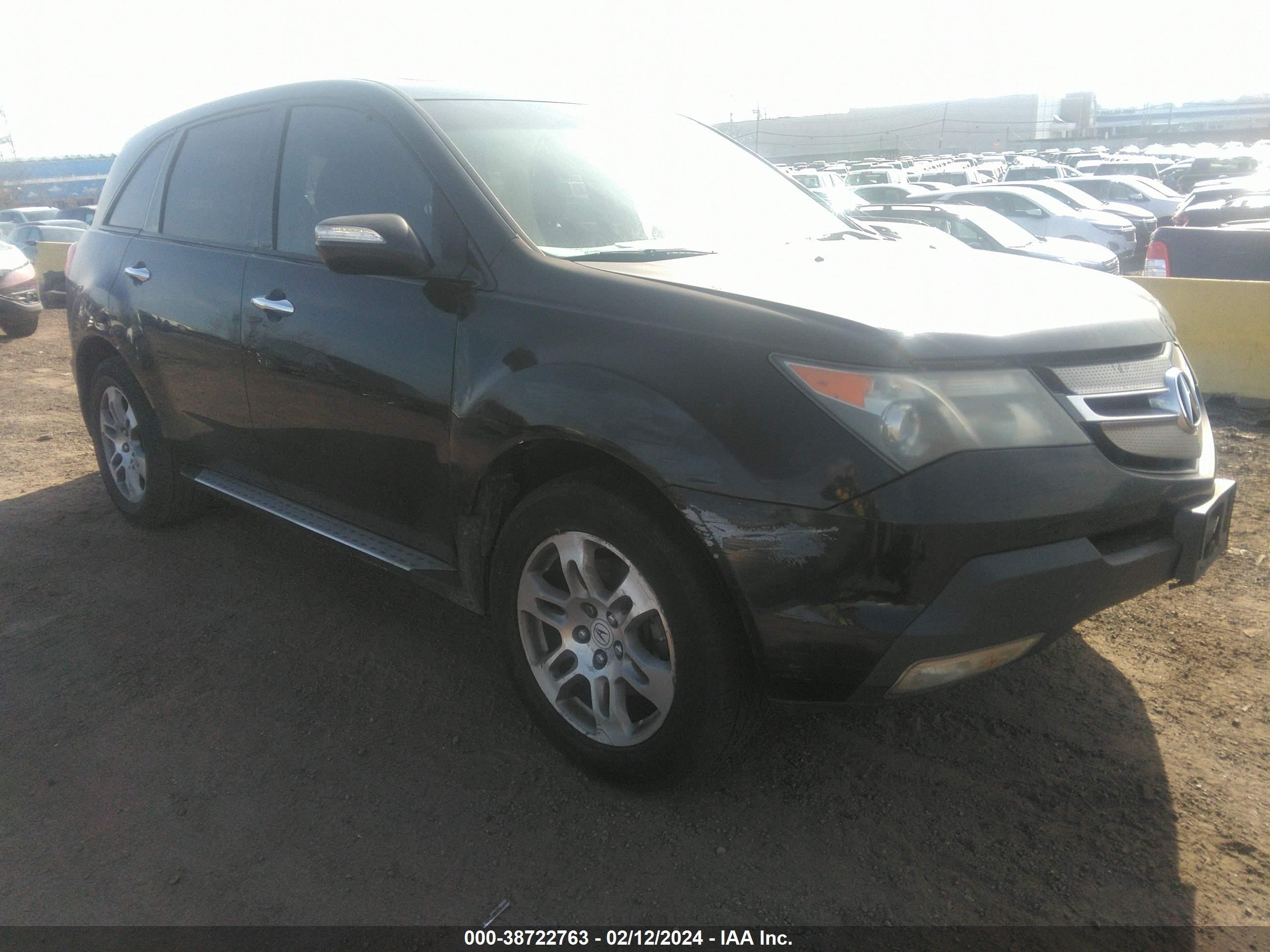 ACURA MDX 2007 2hnyd28357h543961