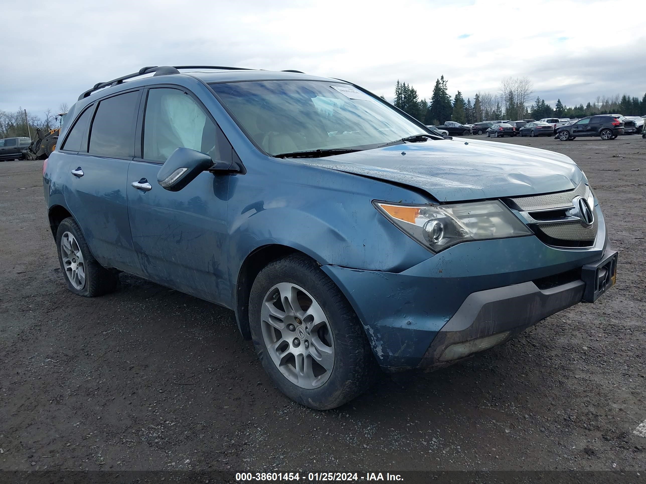 ACURA MDX 2007 2hnyd28367h518583