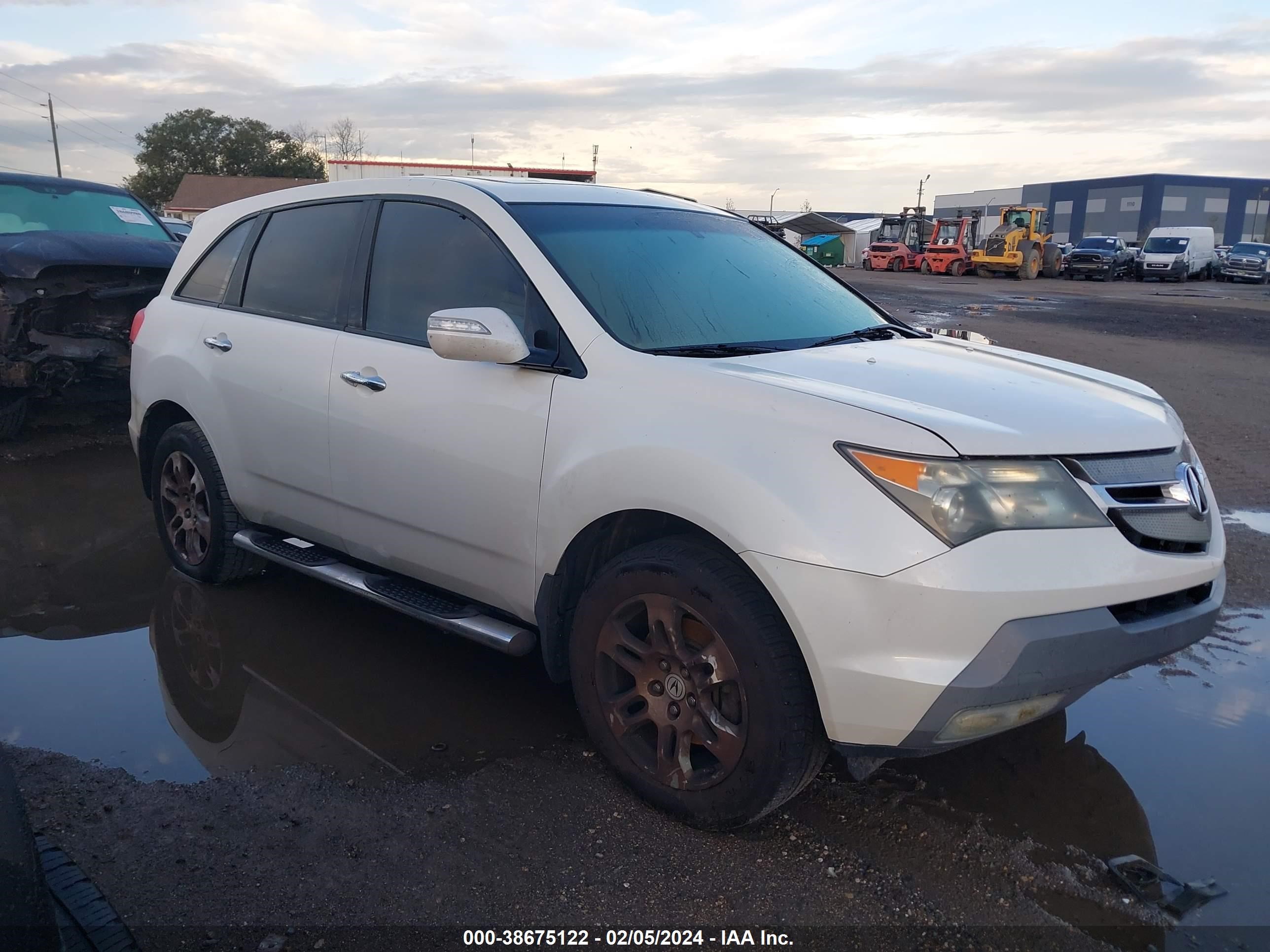 ACURA MDX 2007 2hnyd28367h533035