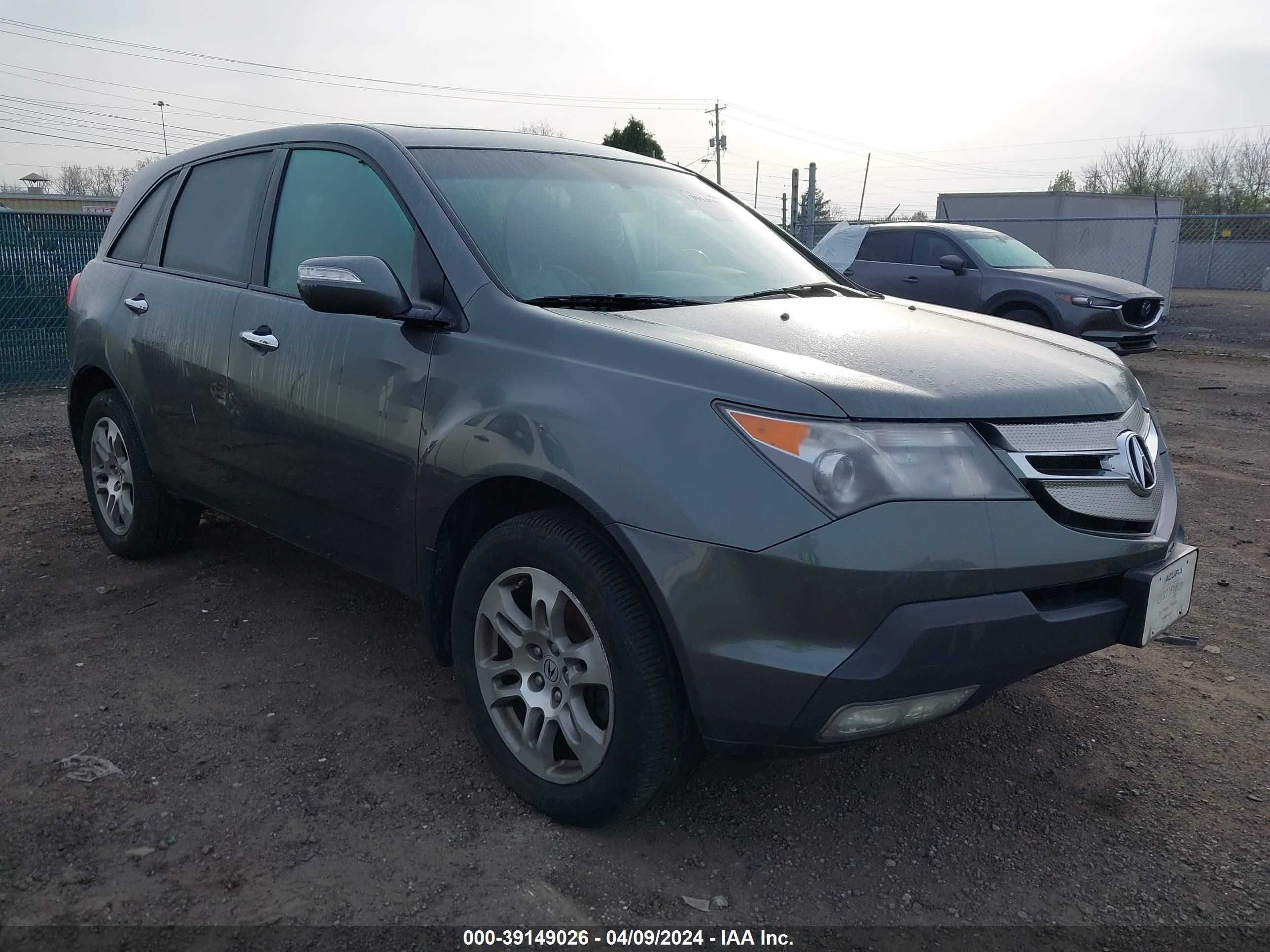 ACURA MDX 2008 2hnyd28368h513224