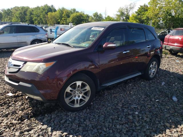 ACURA MDX TECHNO 2008 2hnyd28368h530542