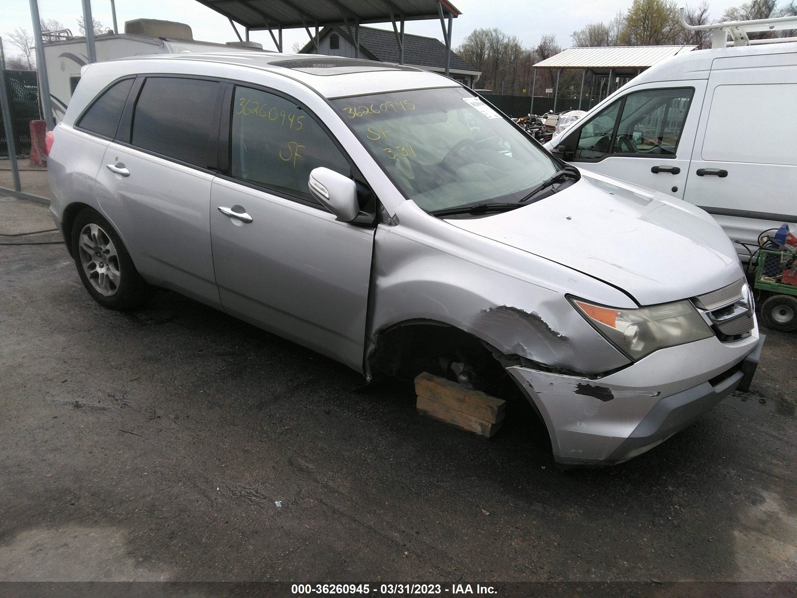 ACURA MDX 2007 2hnyd28377h532427