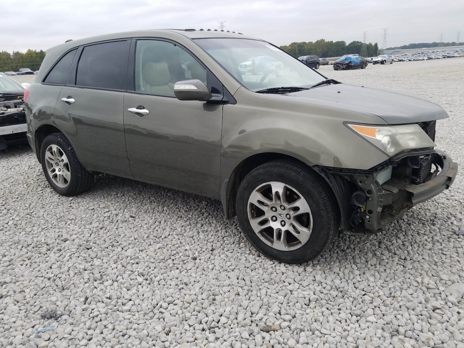 ACURA MDX TECHNO 2007 2hnyd28377h547915