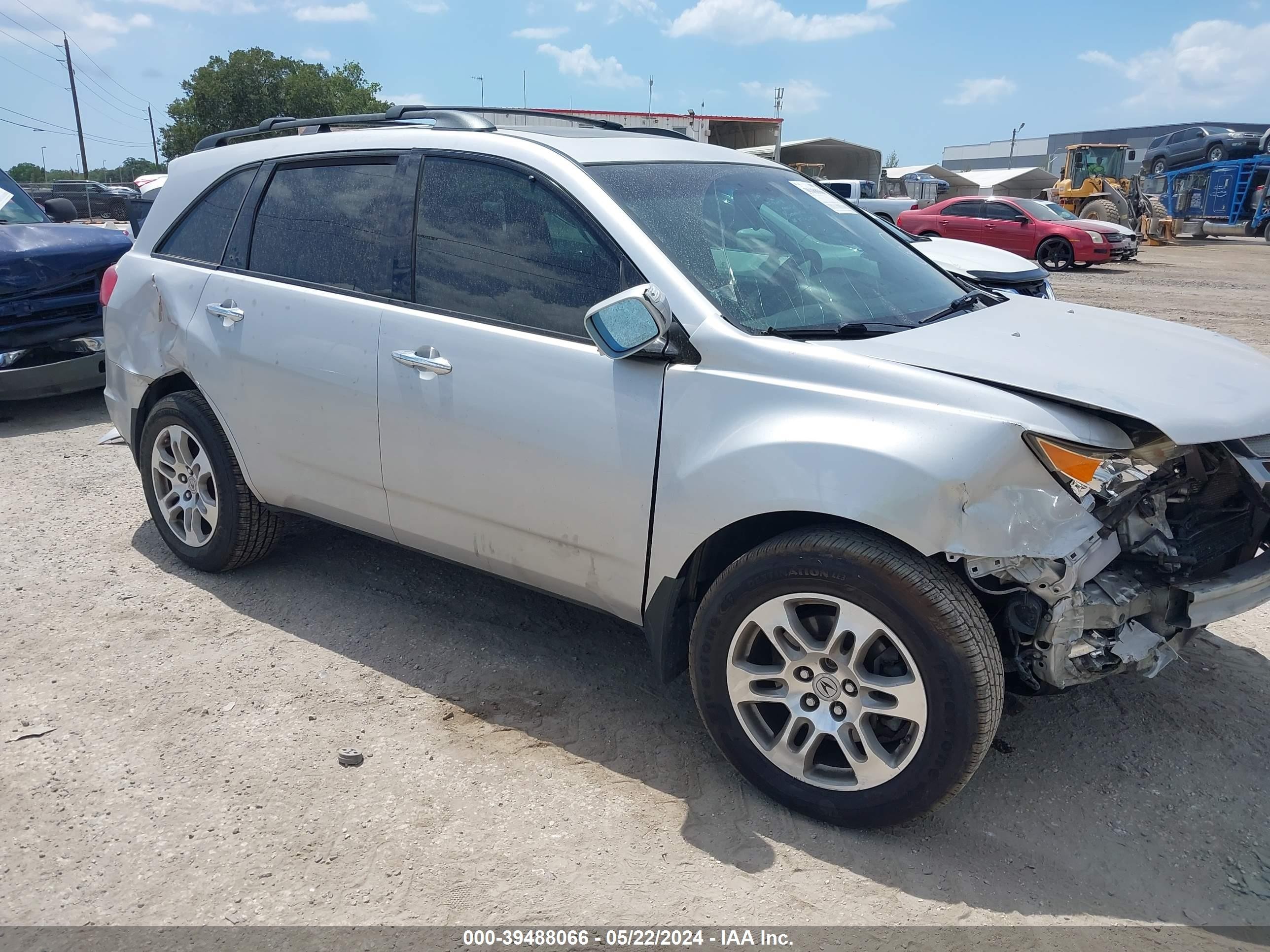 ACURA MDX 2008 2hnyd28378h502619