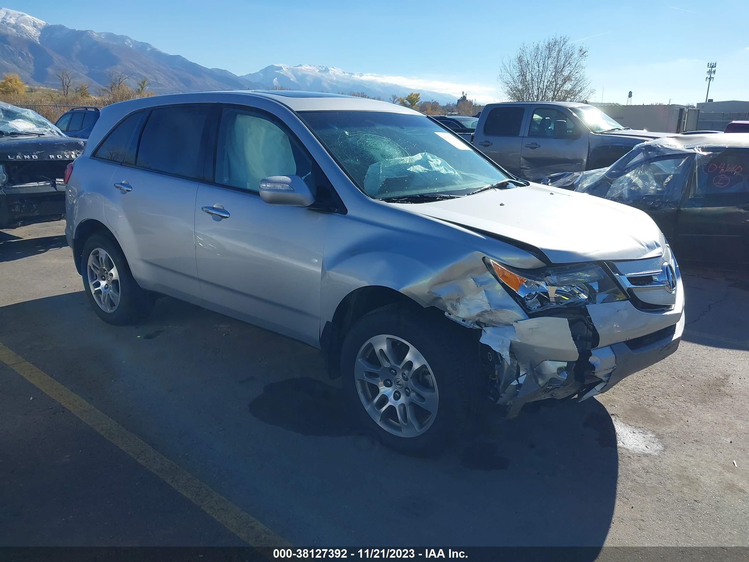 ACURA MDX 2008 2hnyd28378h507724