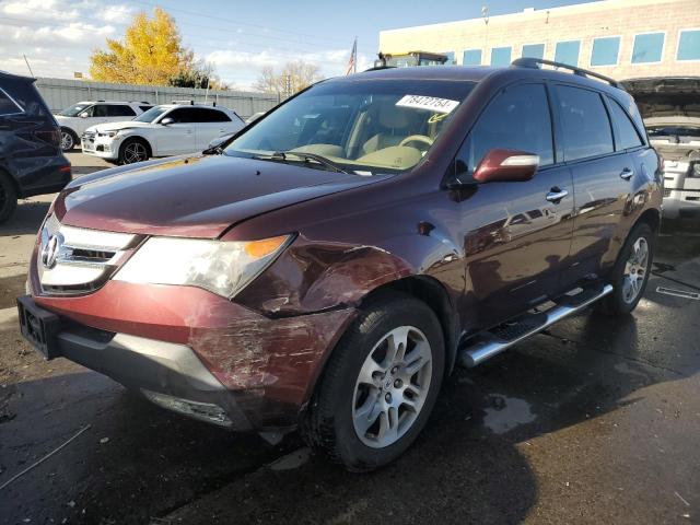 ACURA MDX TECHNO 2008 2hnyd28378h522188