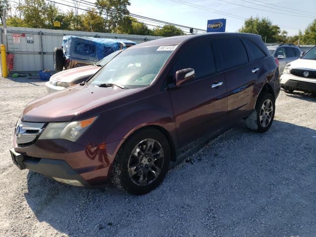 ACURA MDX TECHNO 2008 2hnyd28378h527181