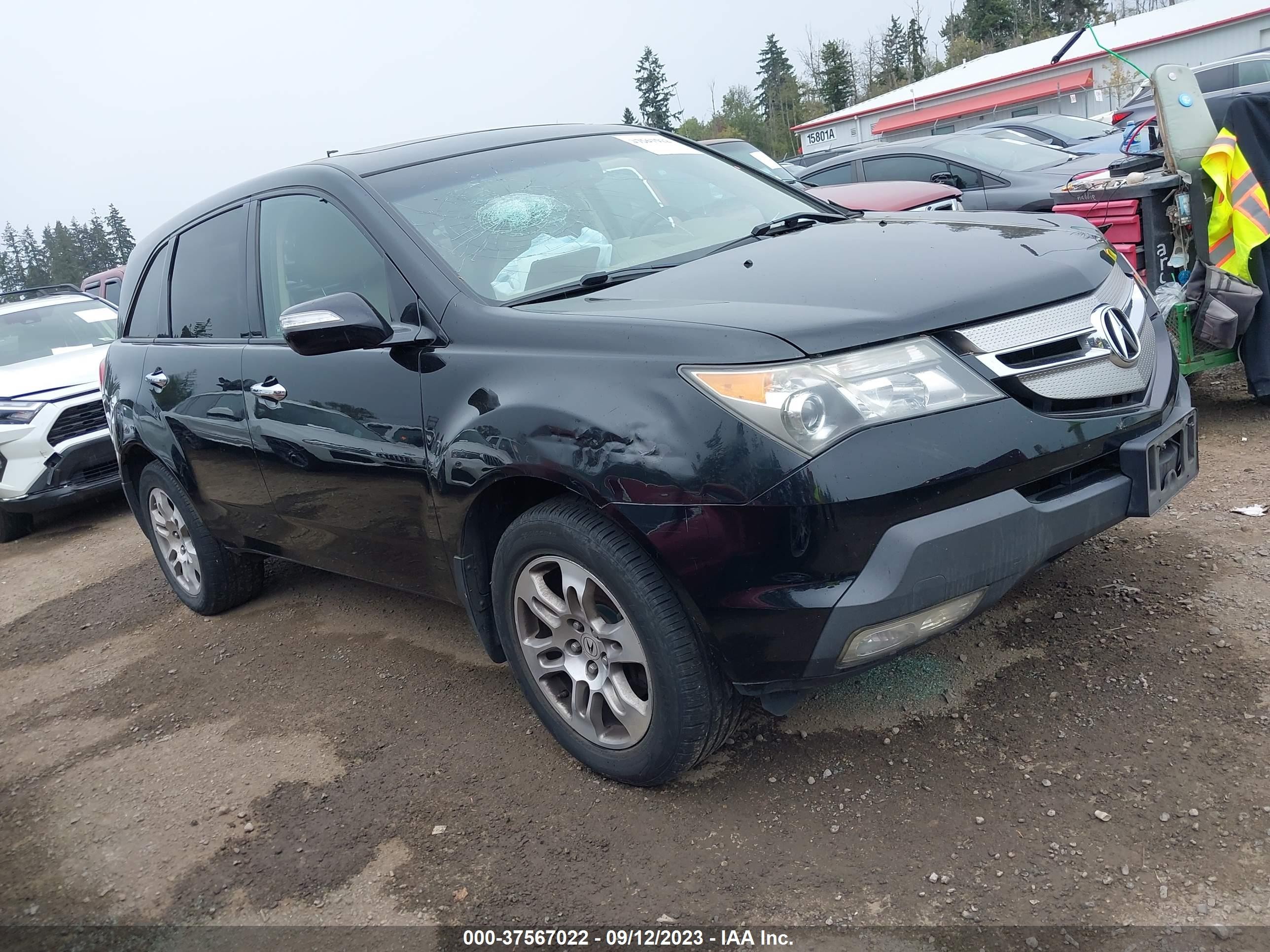 ACURA MDX 2008 2hnyd28378h535023