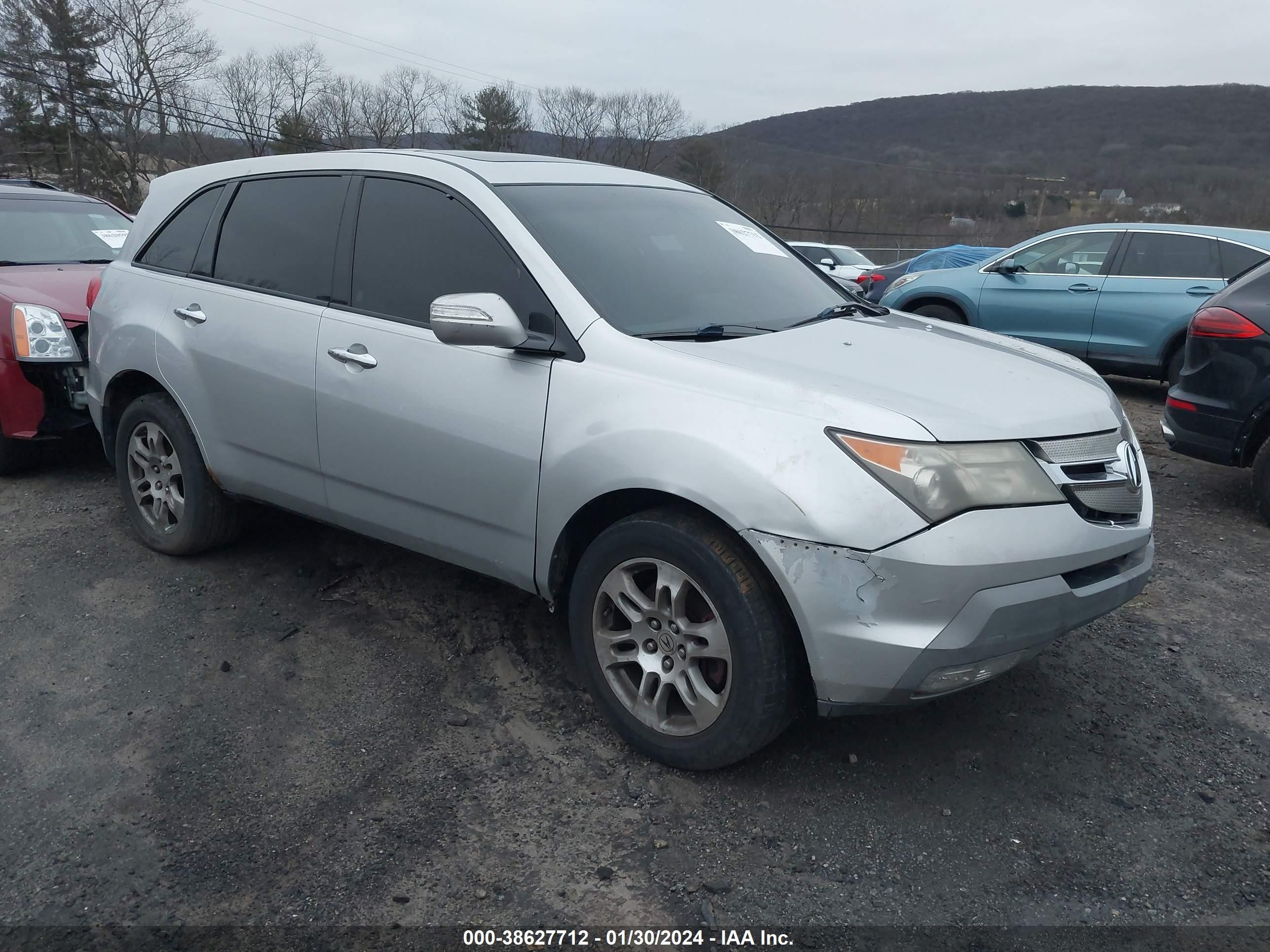 ACURA MDX 2007 2hnyd28387h520268