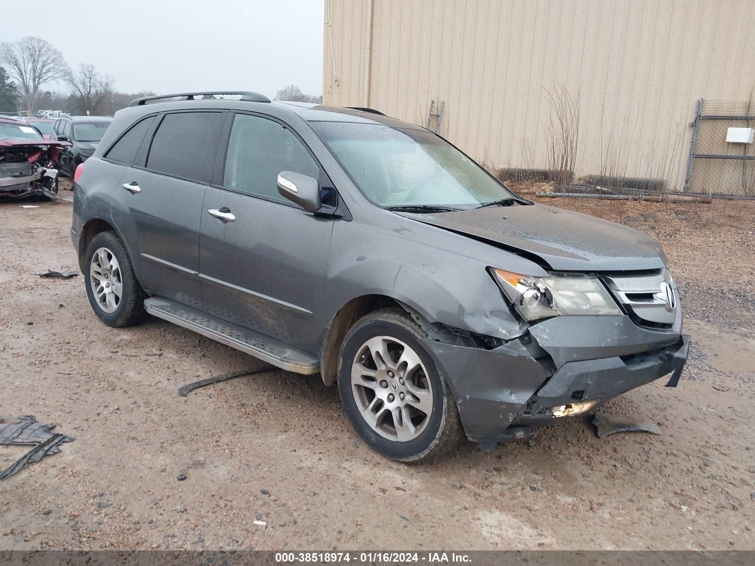 ACURA MDX 2008 2hnyd28388h536620