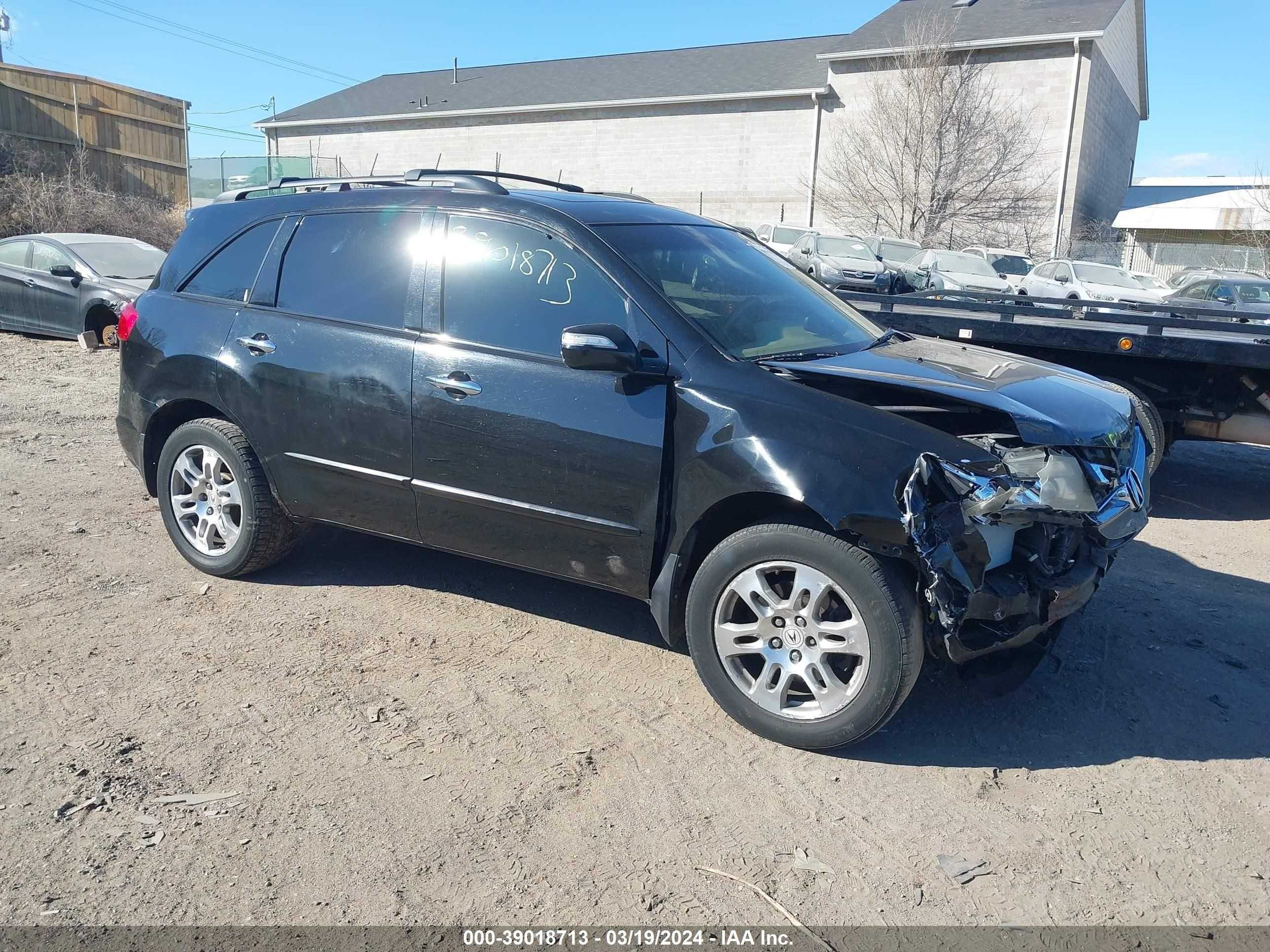 ACURA MDX 2007 2hnyd28397h503723