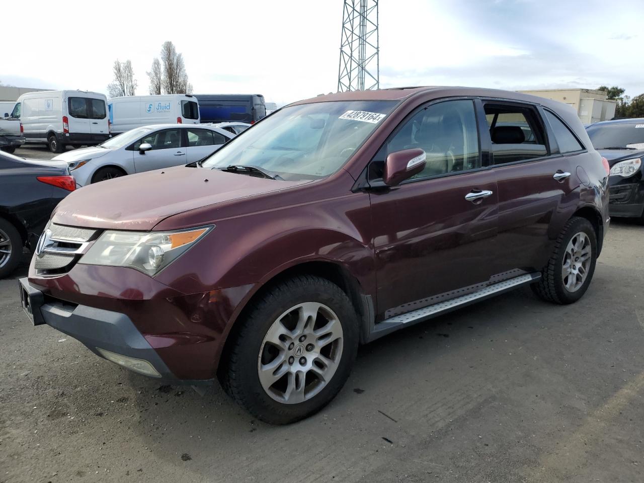 ACURA MDX 2007 2hnyd283x7h502287