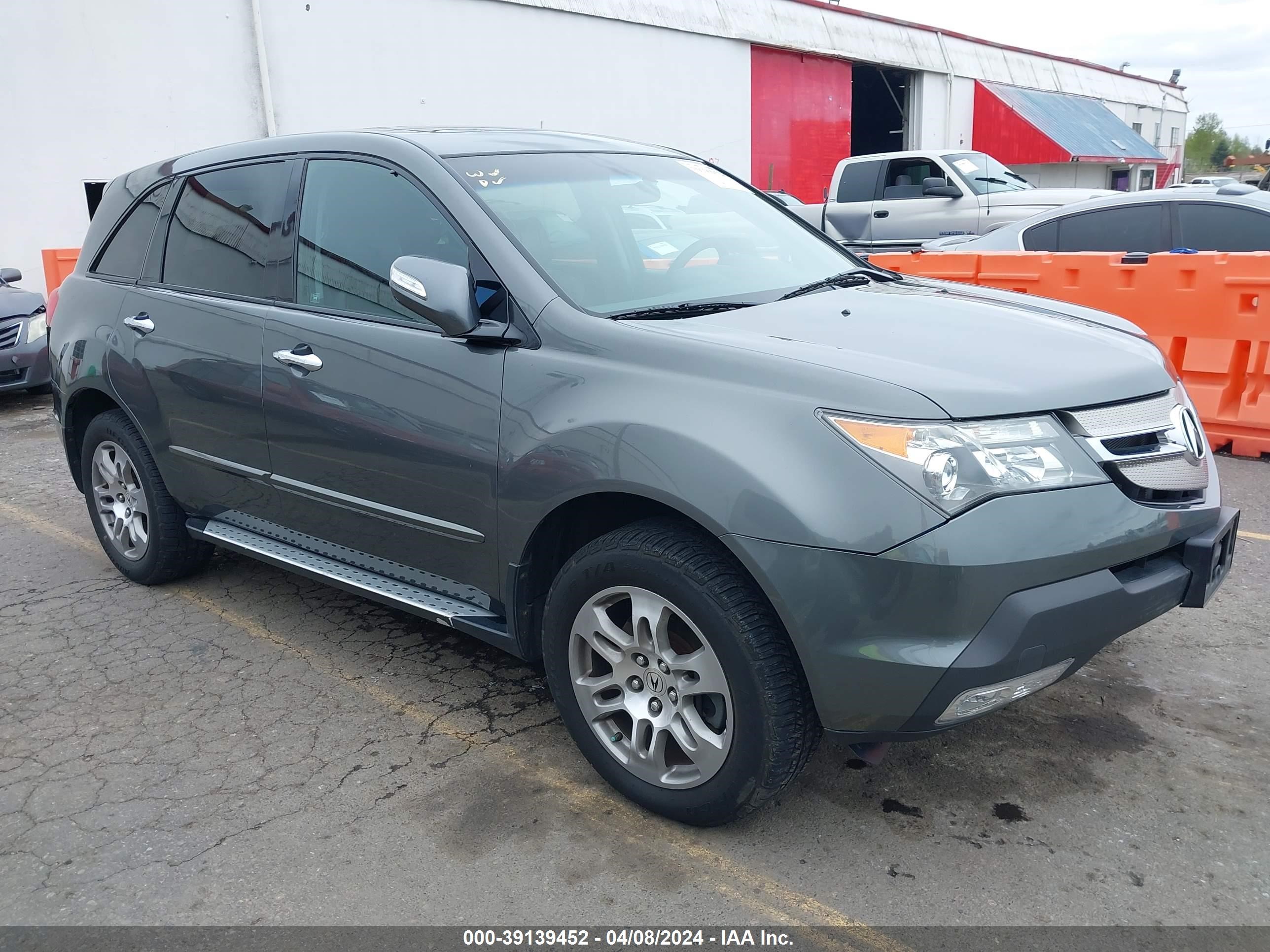 ACURA MDX 2007 2hnyd283x7h546645