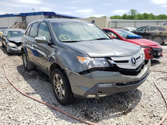 ACURA MDX TECHNO 2008 2hnyd283x8h502999