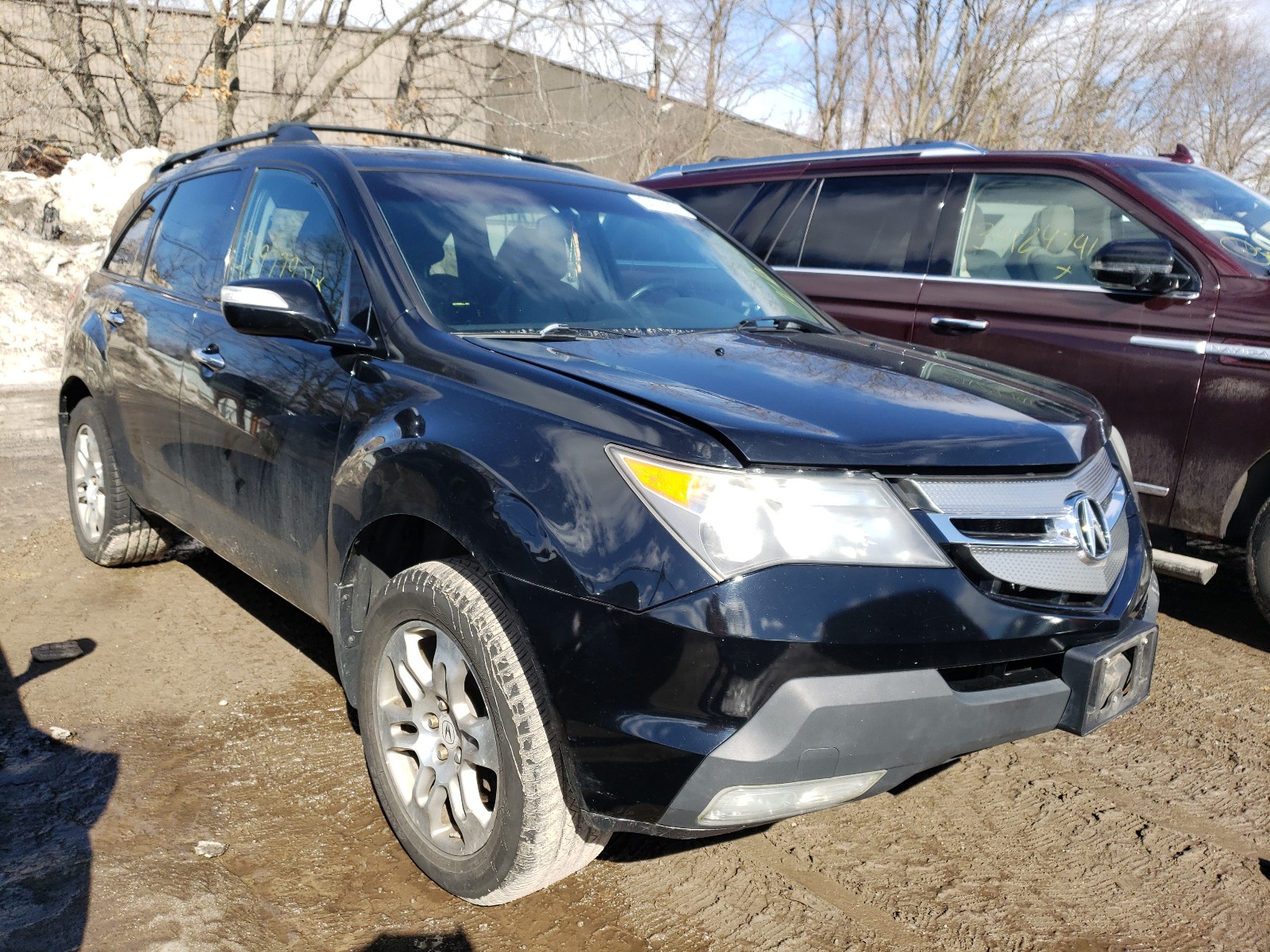 ACURA MDX TECHNO 2008 2hnyd283x8h505448