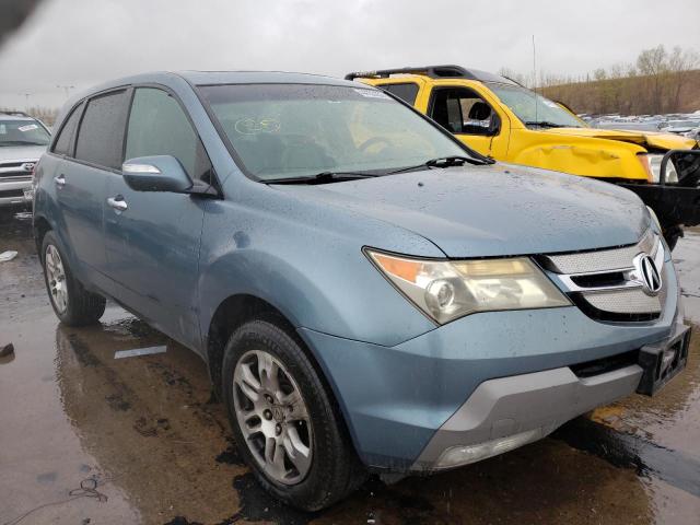 ACURA MDX TECHNO 2008 2hnyd283x8h517969