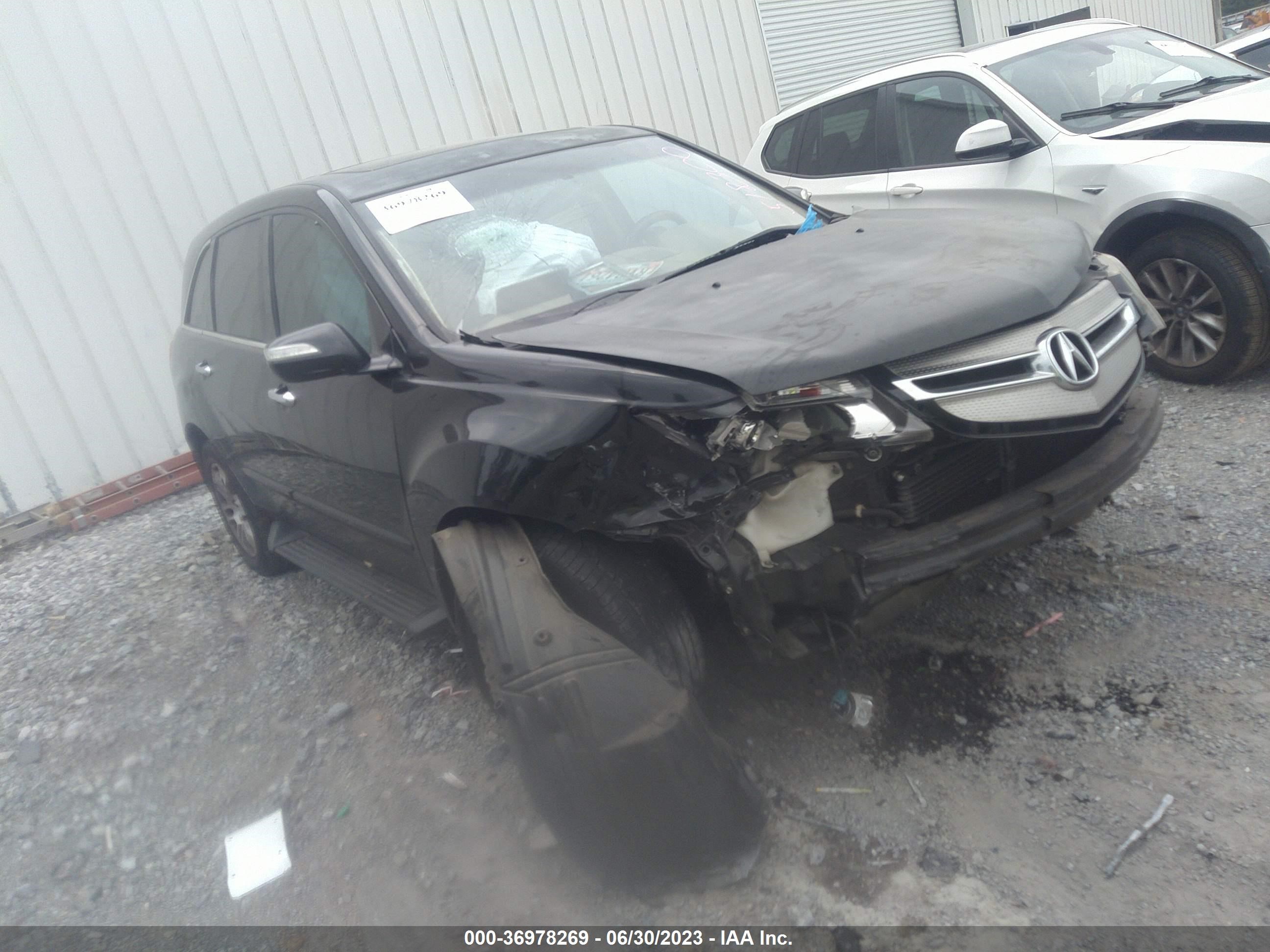 ACURA MDX 2008 2hnyd283x8h518300