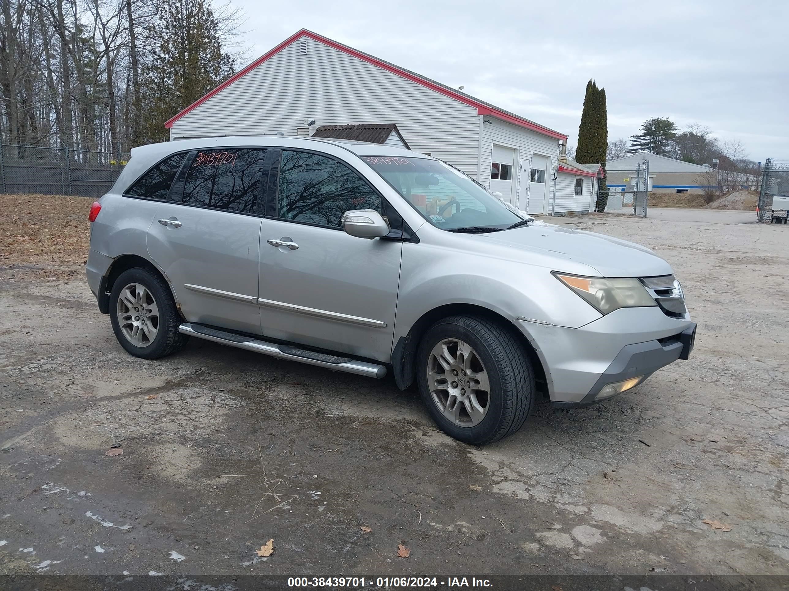 ACURA MDX 2007 2hnyd28407h502355