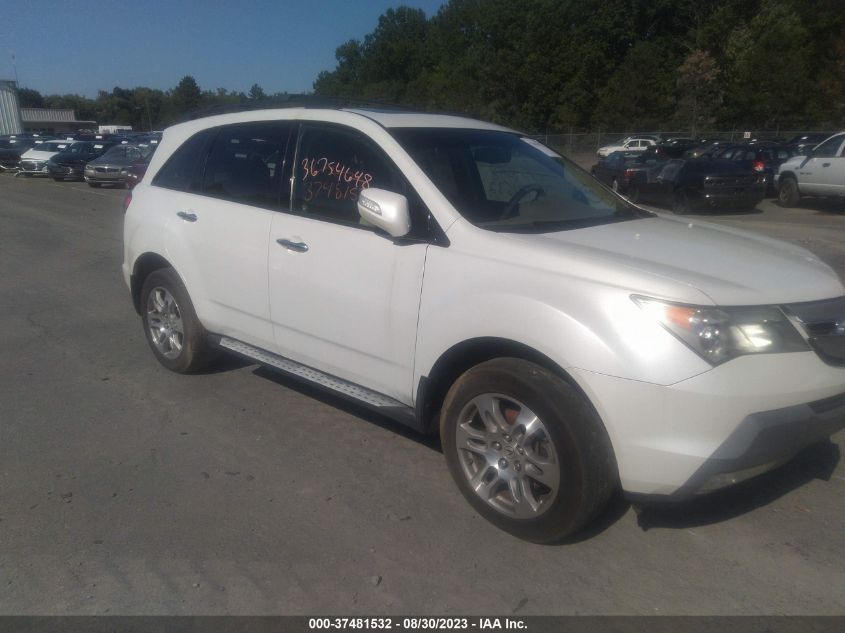 ACURA MDX 2008 2hnyd28408h513728