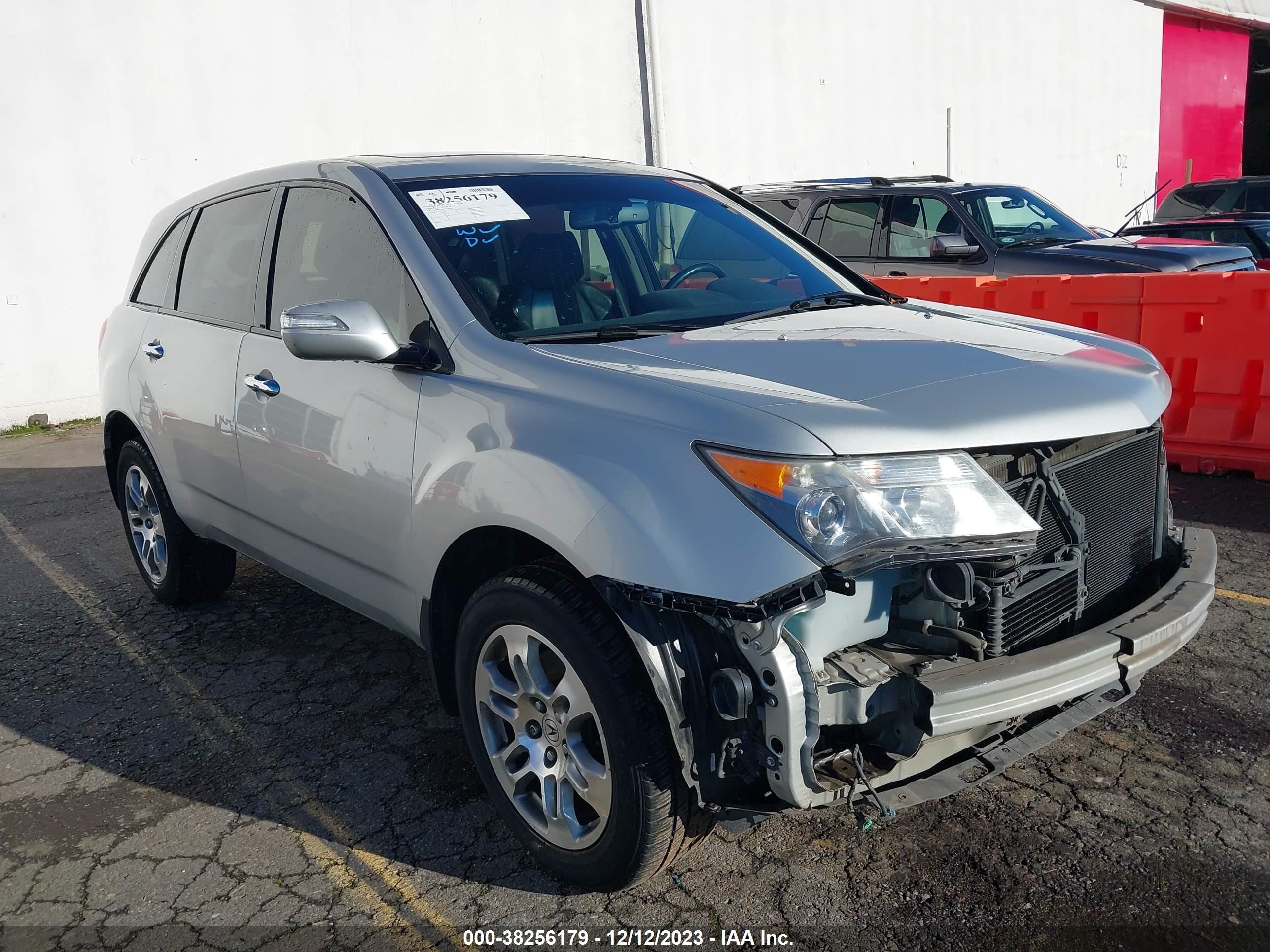 ACURA MDX 2009 2hnyd28409h520986