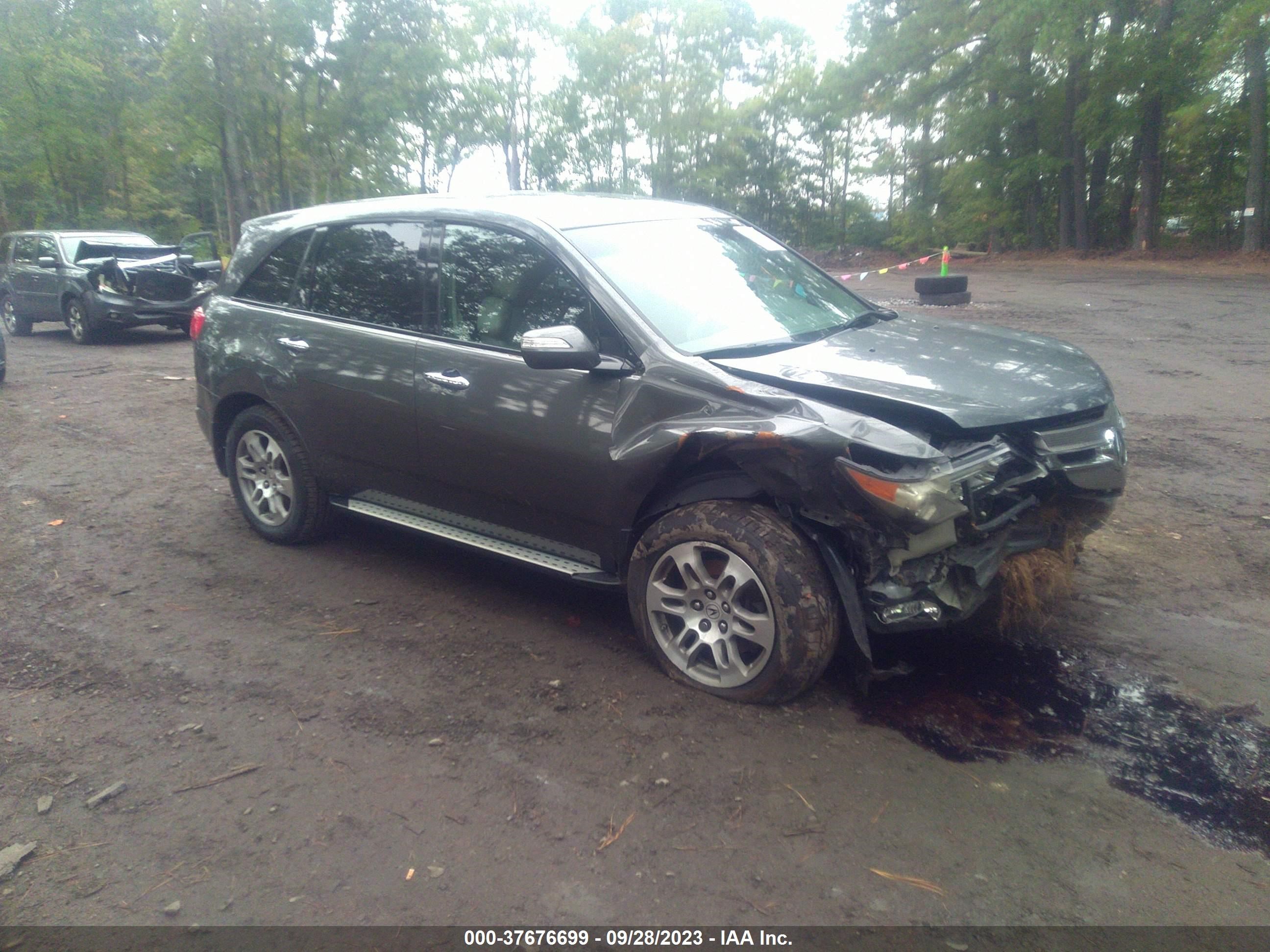 ACURA MDX 2007 2hnyd28417h523151