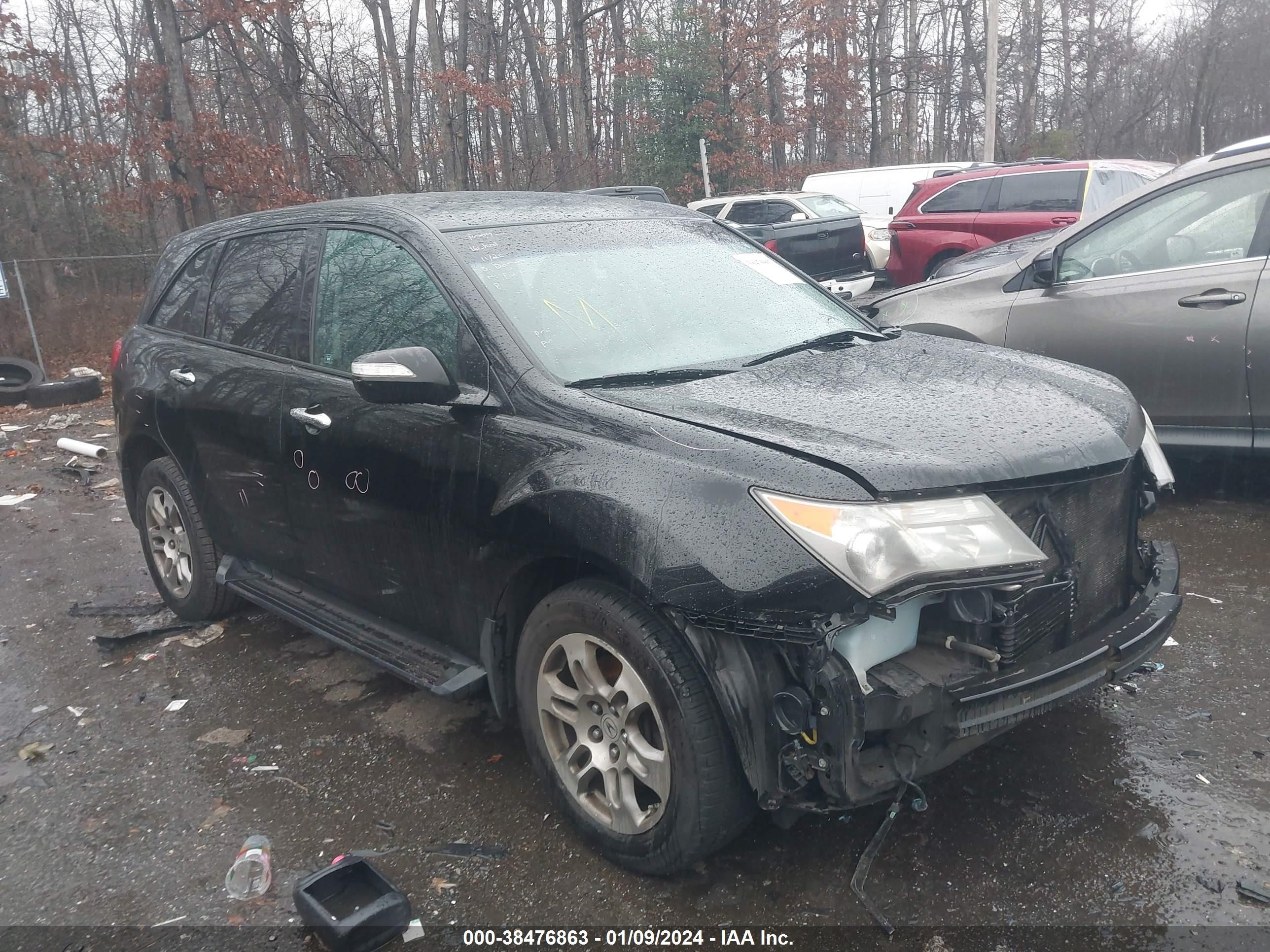 ACURA MDX 2007 2hnyd28417h538975