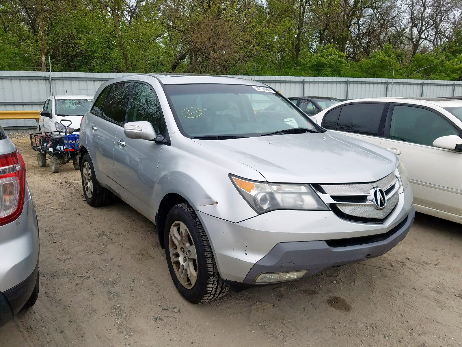 ACURA MDX TECHNO 2007 2hnyd28417h549359