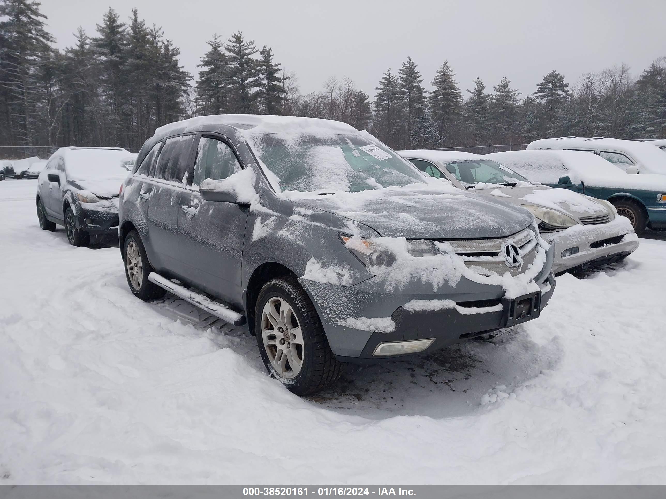 ACURA MDX 2009 2hnyd28419h502965