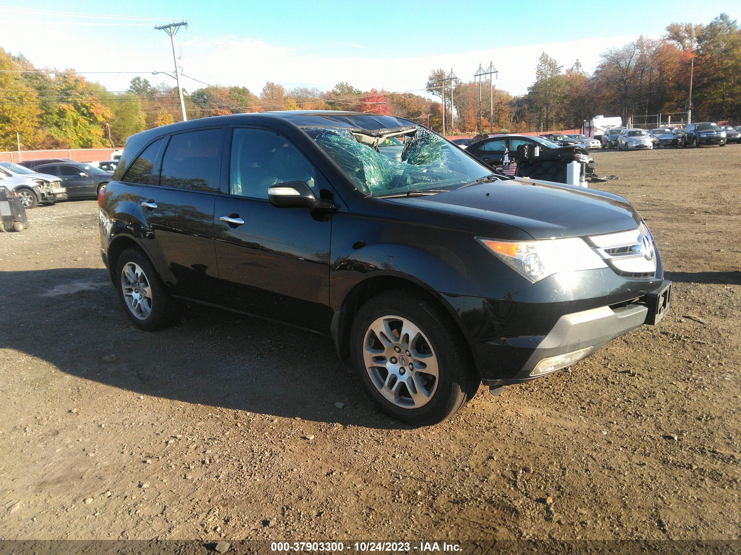 ACURA MDX 2009 2hnyd28419h527848