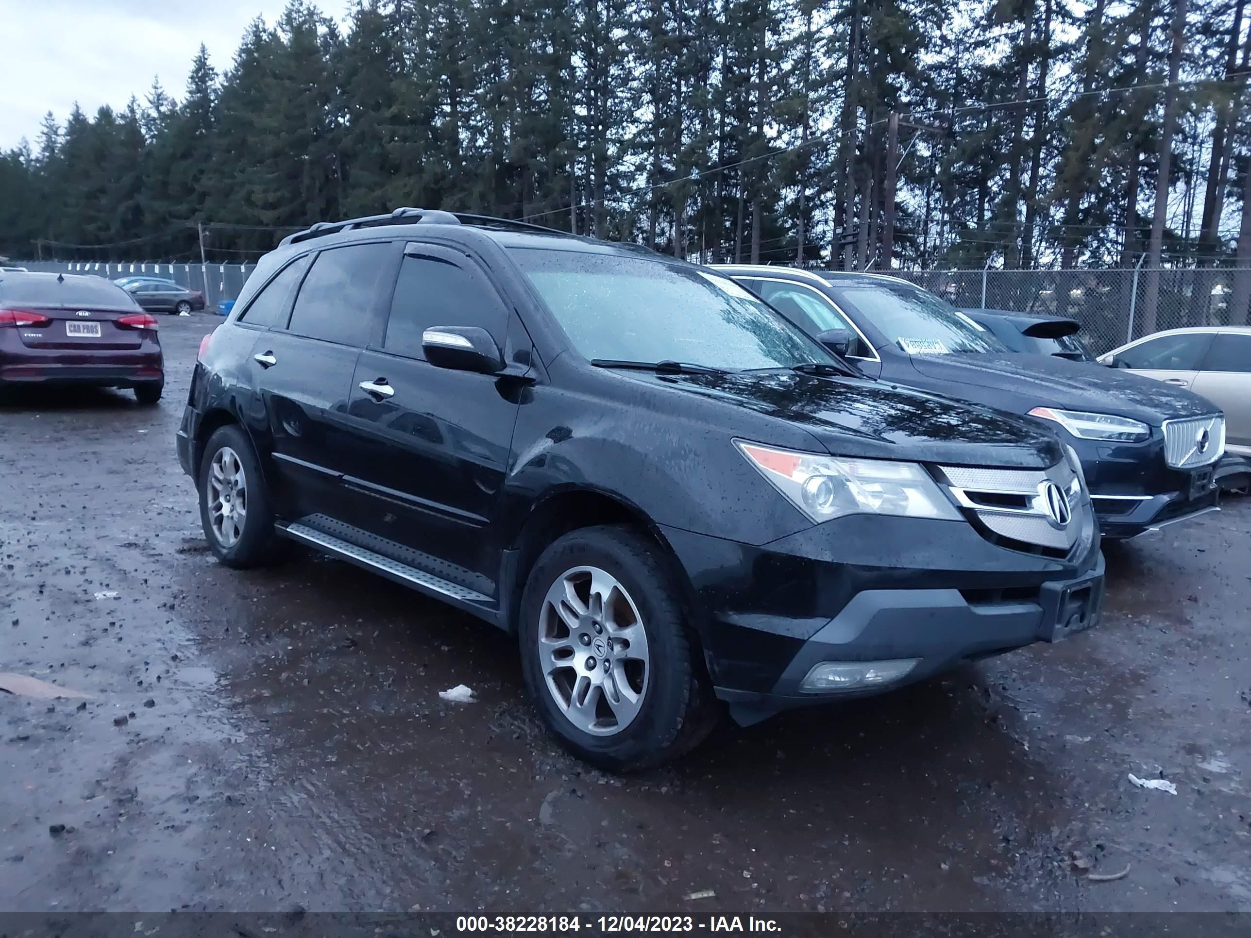 ACURA MDX 2009 2hnyd28419h531835