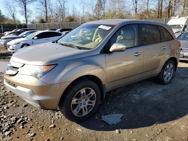 ACURA MDX TECHNO 2007 2hnyd28427h544302