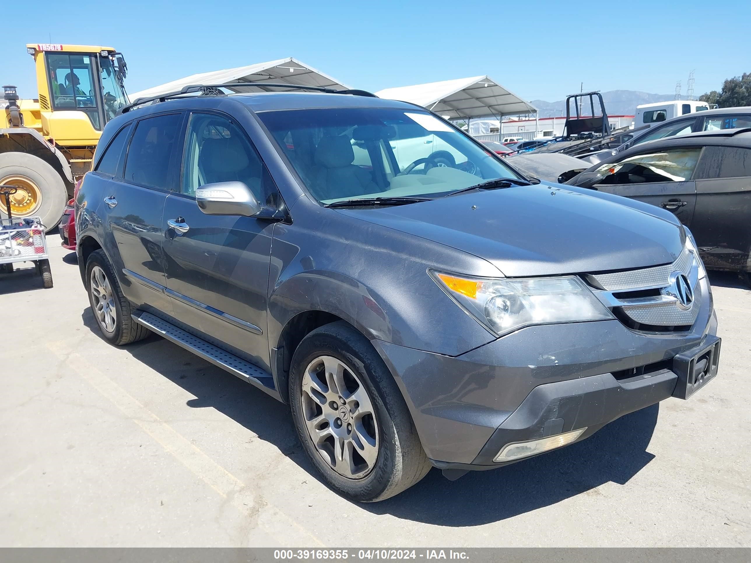 ACURA MDX 2008 2hnyd28428h540428