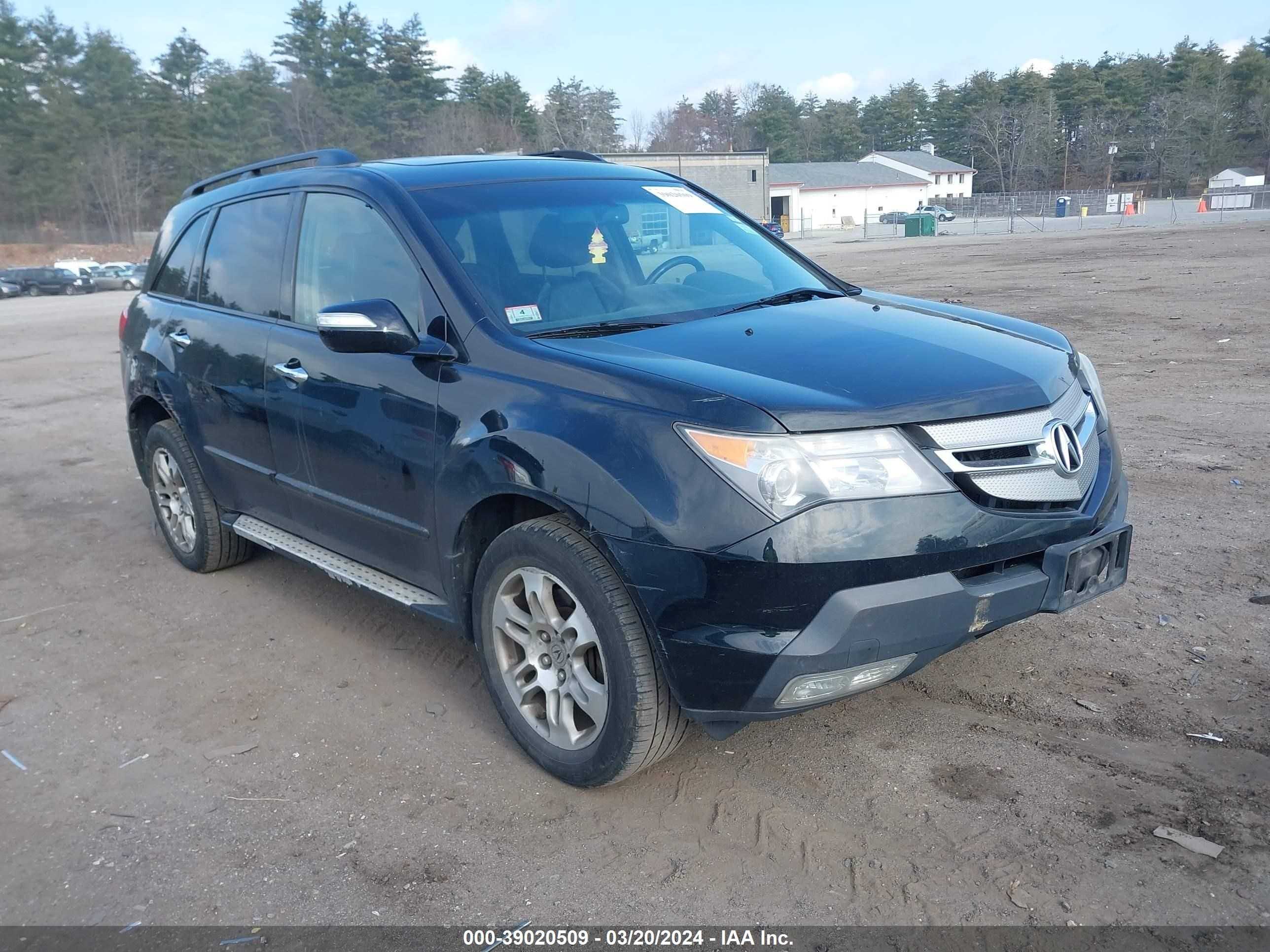 ACURA MDX 2009 2hnyd28429h526479