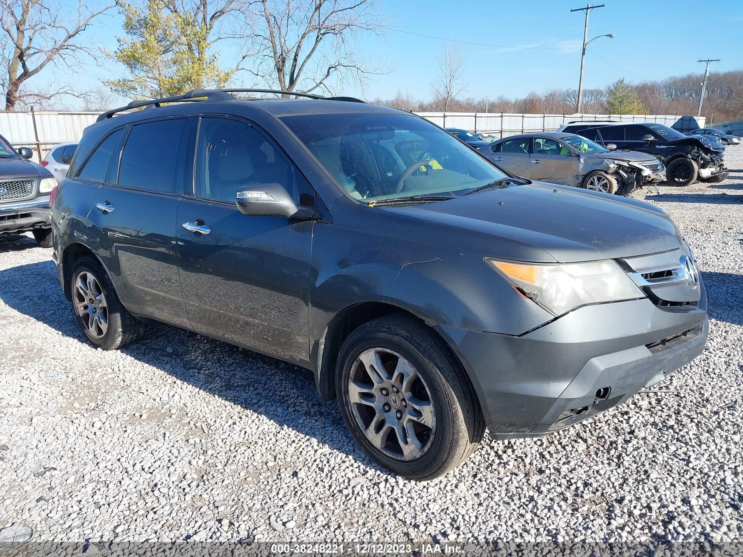 ACURA MDX 2007 2hnyd28437h507503