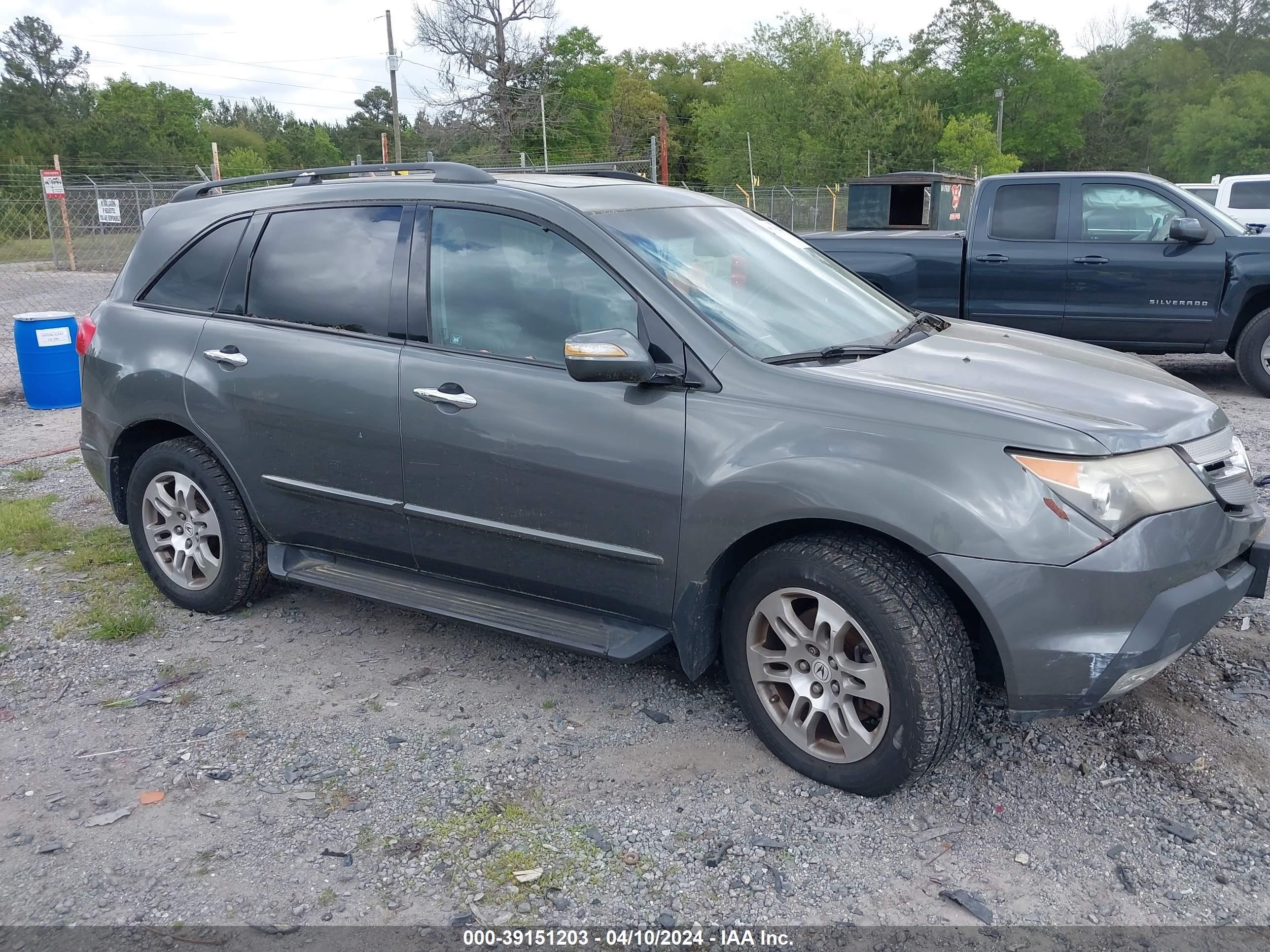 ACURA MDX 2008 2hnyd28438h513447