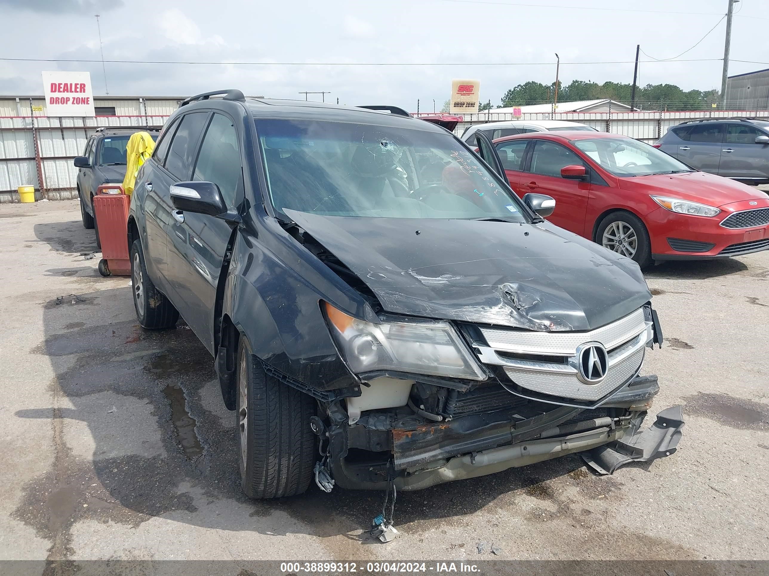 ACURA MDX 2008 2hnyd28438h549123