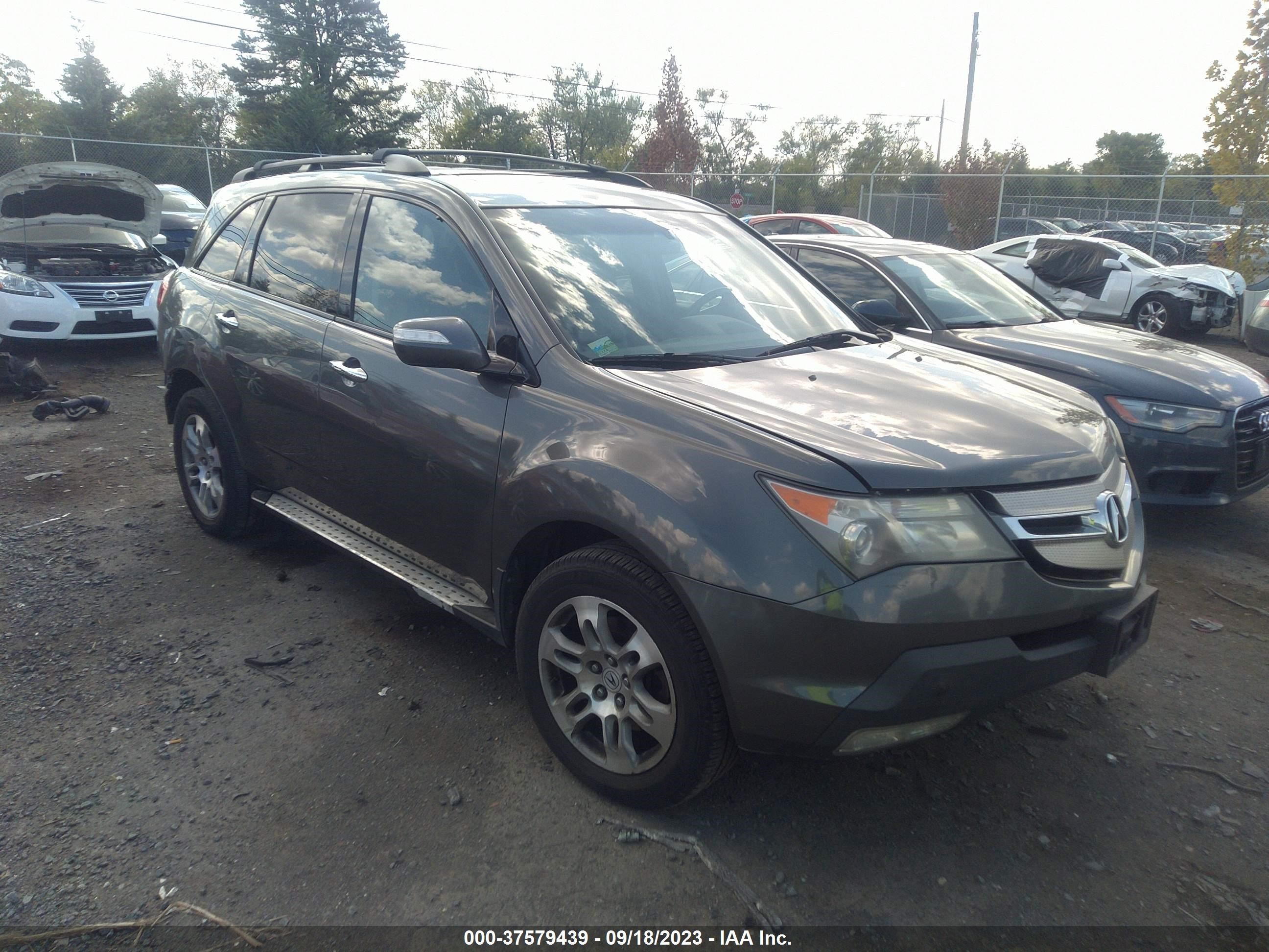 ACURA MDX 2007 2hnyd28447h501287