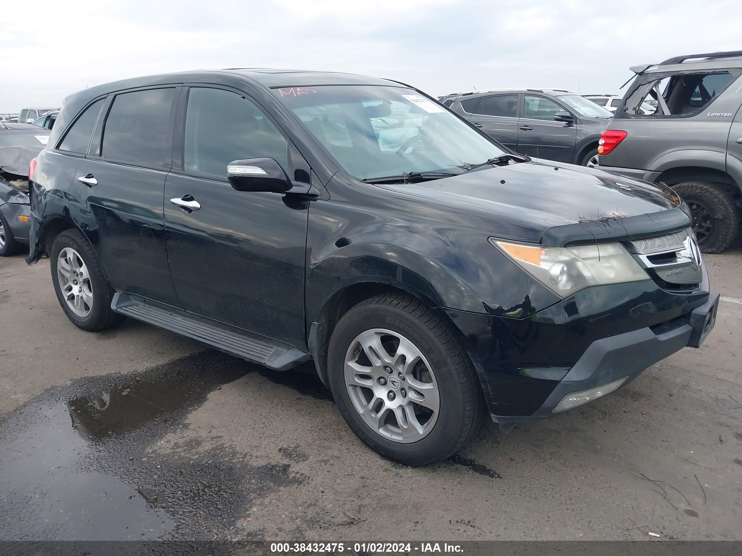 ACURA MDX 2007 2hnyd28447h507817