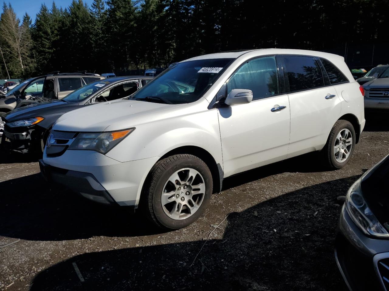 ACURA MDX 2007 2hnyd28447h512256