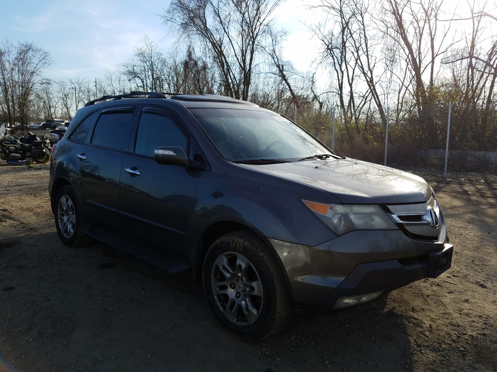 ACURA MDX TECHNO 2007 2hnyd28447h527226