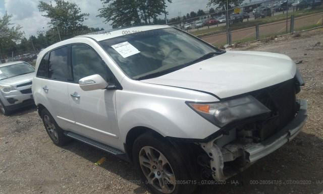 ACURA MDX 2008 2hnyd28448h530029